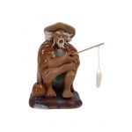 Luso Bonsai Figura Paciência - Pescador - 02162-21