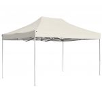 vidaXL Tenda Dobrável Profissional para Festas Alumínio 4,5x3m Creme - 4283125021