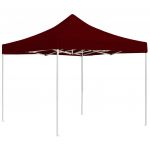 vidaXL Tenda para Festas Dobrável Profissional 2x2 M Alumínio Bordô - 2681300988
