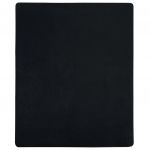 vidaXL Lençóis Ajustáveis 2 Peças 180x200 cm Algodão Jersey Preto - 2536440680