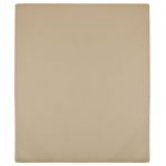 vidaXL Lençol Ajustável 180x200 cm Algodão Jersey Cinza-acastanhado - 3406127165