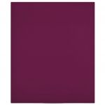 vidaXL Lençol Ajustável 140x200 cm Algodão Jersey Bordô - 2381494993