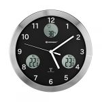 Bresser MyTime io Wall Clock 30cm - black - 8020210CM3000