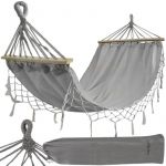Gardlov Cama de Jardim para 2 Pessoas 150cm x 200cm com Saco de Transporte