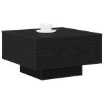 Mesa de Centro vidaXL Carvalho Preto Madeira Derivada 55 X 55 X 31 cm - 3556492912
