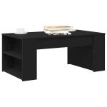 Mesa de Café vidaXL Carvalho Preto Madeira Engenheirada Médio - 843116566