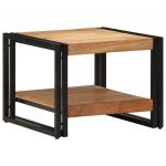 vidaXL Mesa de Centro 50x50x38 cm Madeira de Acácia Maciça - 786605585