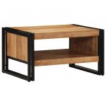 vidaXL Mesa de Centro 70x50x38 cm Madeira de Acácia Maciça - 3955332350