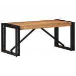 vidaXL Mesa de Centro 80x40x35 cm Madeira de Acácia Maciça - 3420240959