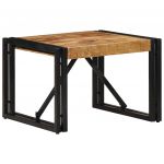vidaXL Mesa de Centro 50x50x35 cm Madeira de Mangueira Áspera Maciça - 3168505001