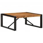 vidaXL Mesa de Centro 80x80x35 cm Madeira de Acácia Maciça - 722031905