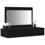 vidaXL Carvalho Preto Madeira Engenheirada 100 x 40 x 70 cm - 1936606079