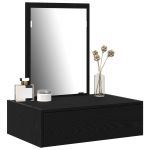 vidaXL Carvalho Preto Madeira de Engenharia 60 x 40 x 70 cm - 2922499677