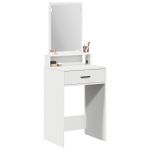 vidaXL Branco Mdf 50 x 41 x 140 cm Toucador Retangular Contemporâneo - 2762388131