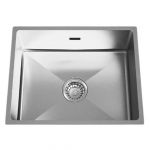 AFJ Lava Louça Inferior Inox Rectangular 54cm 1 Pia