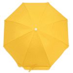 Chuvitex Guarda-Sol Poliéster com Proteção UV 1,60 m Amarelo