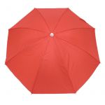 Chuvitex Guarda-Sol Poliéster Proteção UV 1,76 m Vermelho