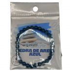 Pulseira Pedra de Areia Azul 6MM