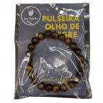 Pulseira Olho de Tigre 8mm