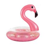 Aremar Bóia Flamingo Insuflável com Purpurinas 55cm