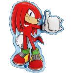 Grabo Balão Foil 26" Knuckles Sonic 1 un.