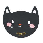 PartyDeco Guardanapos Gato Preto 20 un. - 530021686