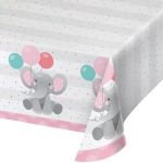 Creative Converting Toalha Elefante Rosa 1 un. - 120346220