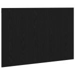 vidaXL Cabeceira de Cama Carvalho Preto 120x1,5x80 cm Madeira Engineered - 3465313208