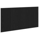 vidaXL Cabeceira em Preto Carvalho 160x1,5x80 cm em Madeira de Engenharia - 1407252351