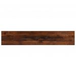 vidaXL Tampo de Mesa Retangular 160x20x2,5cm Madeira Recuperada Maciça - 3566880583
