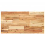 vidaXL Tampo de Mesa Retangular 80x40x4 cm Madeira de Acácia Maciça - 2809102820