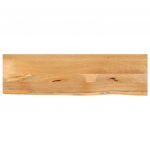 vidaXL Tampo de Mesa com Borda Viva 100x40x2,5 cm Mangueira Maciça - 222801717