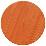 vidaXL Tampo de Mesa Redondo Ø30x2,5 cm Pinho Maciço Castanho-mel - 3982915826