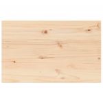 vidaXL Tampo de Mesa Retangular 80x50x2,5 cm Pinho Maciço - 1923410851
