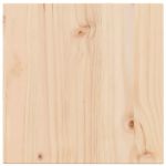 vidaXL Tampo de Mesa Quadrado 50x50x1,7 cm Madeira de Pinho Maciça - 3354209731