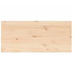 vidaXL Tampo de Mesa Retangular 100x50x1,7 cm Pinho Maciço - 1502197856