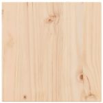 vidaXL Tampo de Mesa Quadrado 40x40x1,7 cm Madeira de Pinho Maciça - 2804589606