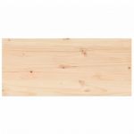 vidaXL Tampo de Mesa Retangular 90x40x1,7 cm Pinho Maciço - 3079133516