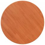 vidaXL Tampo de Mesa Redondo Ø70x2,5 cm Pinho Maciço Castanho-mel - 3838850265