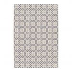 Tapete Sweeek Interior/exterior Vintage Creme Bege Azul Angie 170x120x0.2 cm
