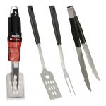 BBQ Collection Kit Utensílios para Churrasco Preto