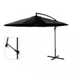 Ambiance Chapéu-de-sol Preto 3m Altura Máxima, 300cm Diâmetro