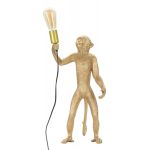 Mauro Ferretti Candeeiro de Mesa Macaco Ouro cm Ø 26X34X55 - 171221000G