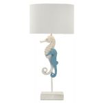 Mauro Ferretti Candeeiro de Mesa Cavalo Marinho Ø 30,5X66,5 cm - 1712620000