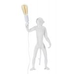 Mauro Ferretti Candeeiro de Mesa Macaco Branco cm Ø 26X34X55 - 171221000B