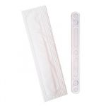 Conjunto de 100 Colheres Plástico para Café