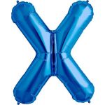 Northstar Balão Foil 16" Letra X Azul - 180000554