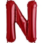 NorthStar Balão Foil 34'' Letra N Vermelho - 180000235