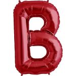 NorthStar Balão Foil 34'' Letra B Vermelho - 180000223