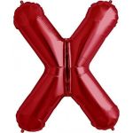 NorthStar Balão Foil 34'' Letra X Vermelho - 180000245